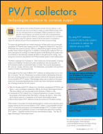 PV/T Collectors: Technologies Combine to Increase Output